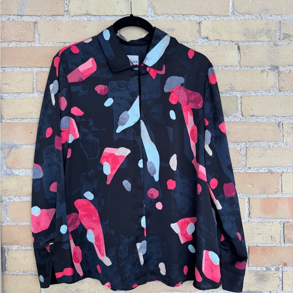 New NIC+ZOE Patterned Blouse